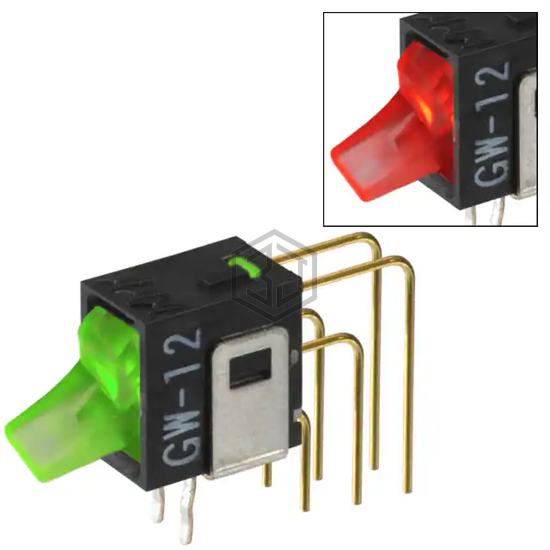 GW12LJVCF - NKK Switches - Rocker Switches
