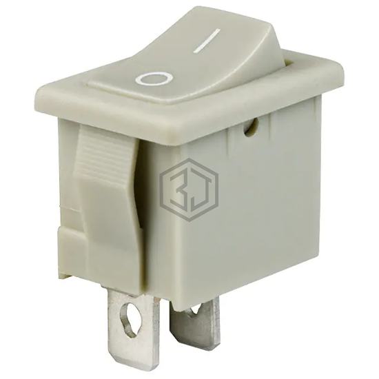 R1966AGRYGRYFF - E-Switch - Rocker Switches