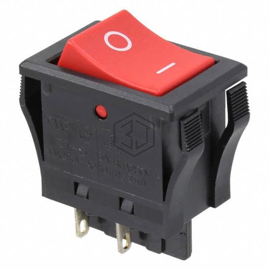 JWM11RC1A/UCV - NKK Switches - Rocker Switches