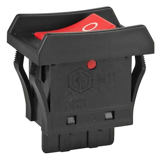 JWM11BC1A-A - NKK Switches - Rocker Switches