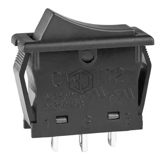 CWT12AAS1/CUL-WL - NKK Switches - Rocker Switches