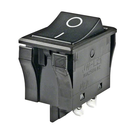 JWL21RA2A/UCV - NKK Switches - Rocker Switches