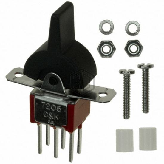 7205J2W3QE2 - C&K - Rocker Switches