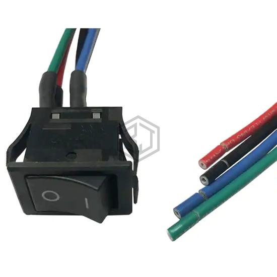 JWM21RA1A/UCV-WL - NKK Switches - Rocker Switches