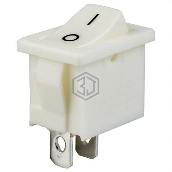 R1966AWHTWHTFF - E-Switch - Rocker Switches