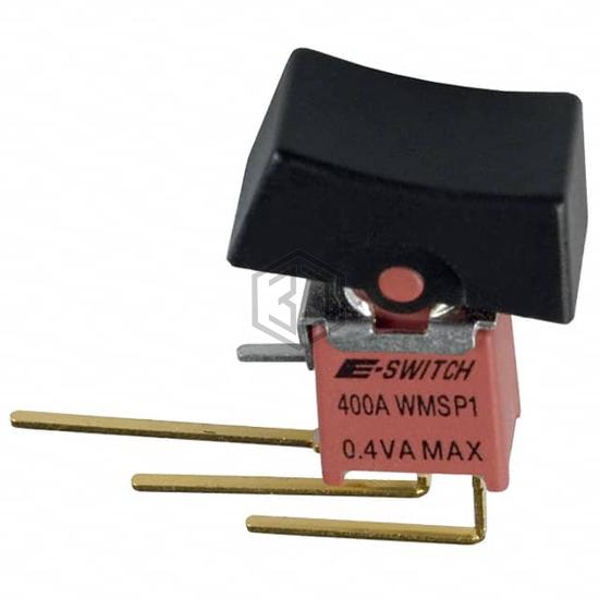 400AWMSP1R1BLKM7QE - E-Switch - Rocker Switches