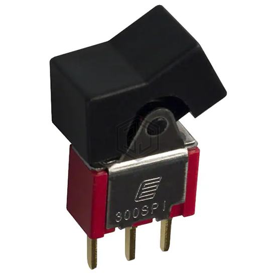 300SP1J1BLKM2RE - E-Switch - Rocker Switches