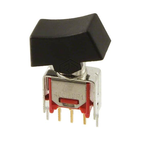 400MSP1R1BLKVS2RE - E-Switch - Rocker Switches
