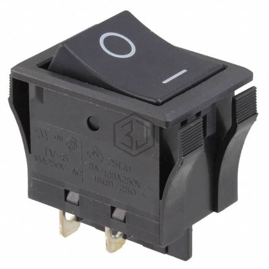 JWL11RA1A/UCV - NKK Switches - Rocker Switches