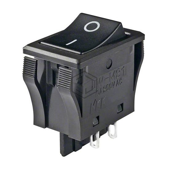 JWM21RA2A/UCV - NKK Switches - Rocker Switches