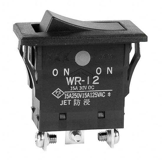 WR12AT - NKK Switches - Rocker Switches