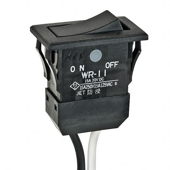 WR11AL - NKK Switches - Rocker Switches
