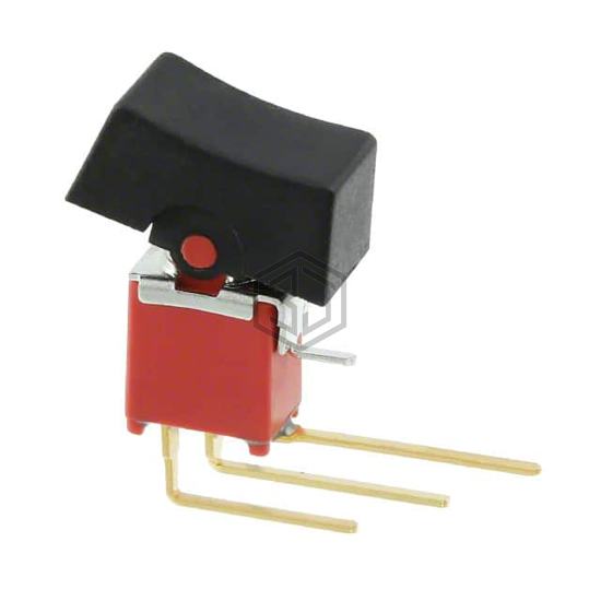 RAS1R102M7RES - TE Connectivity ALCOSWITCH Switches - Rocker Switches