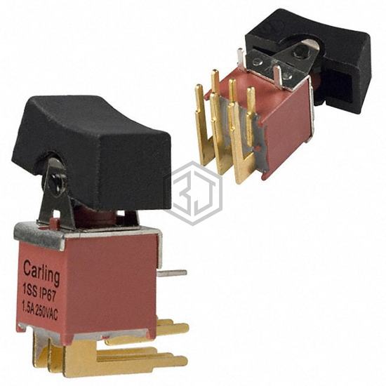 1SS-WMDP1-R1/2-M6GE - Carling Technologies - Rocker Switches