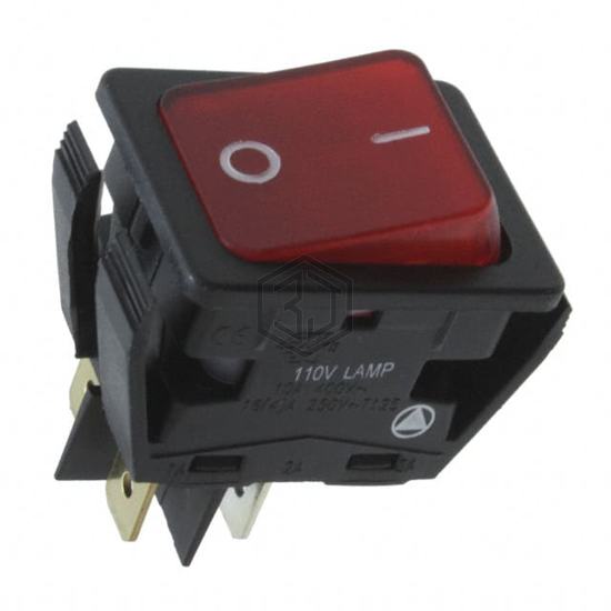 C6053ALBR2-1197W-B - Bulgin - Rocker Switches