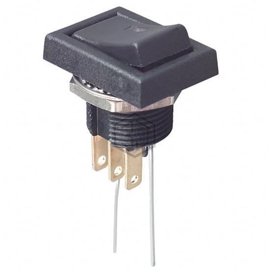 TRD11F10QCLR204 - TE Connectivity ALCOSWITCH Switches - Rocker Switches