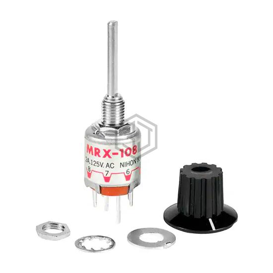 MRX108-A - NKK Switches - Rotary Switches