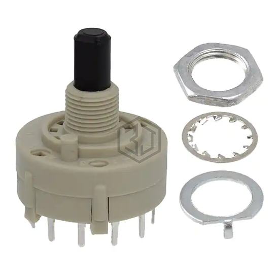 KC52A10.001NPS - E-Switch - Rotary Switches