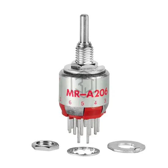 MRA206 - NKK Switches - Rotary Switches
