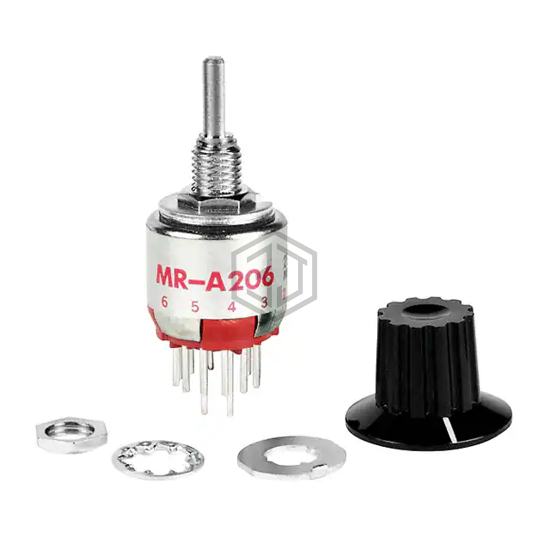 MRA206-A - NKK Switches - Rotary Switches