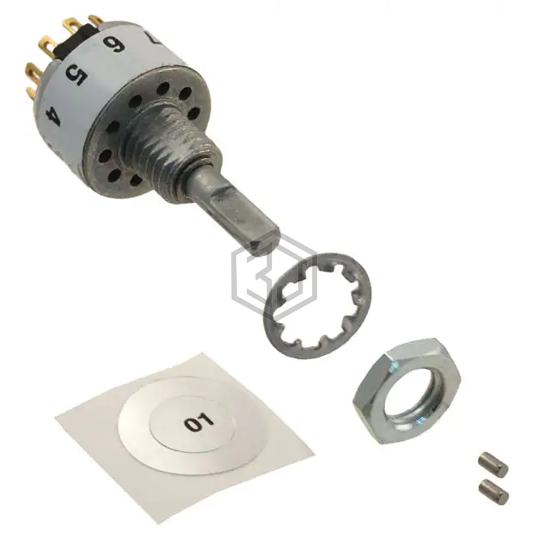 56D36-01-1-AJN - Grayhill Inc. - Rotary Switches