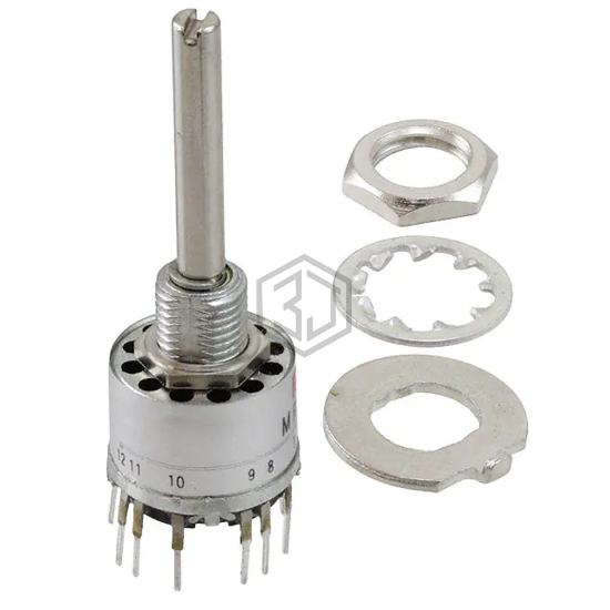 MRJ11204 - TE Connectivity ALCOSWITCH Switches - Rotary Switches