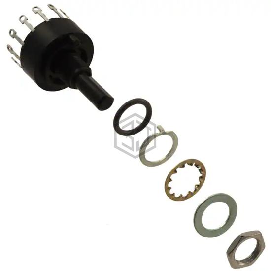 C5P0304N-A - Electroswitch - Rotary Switches