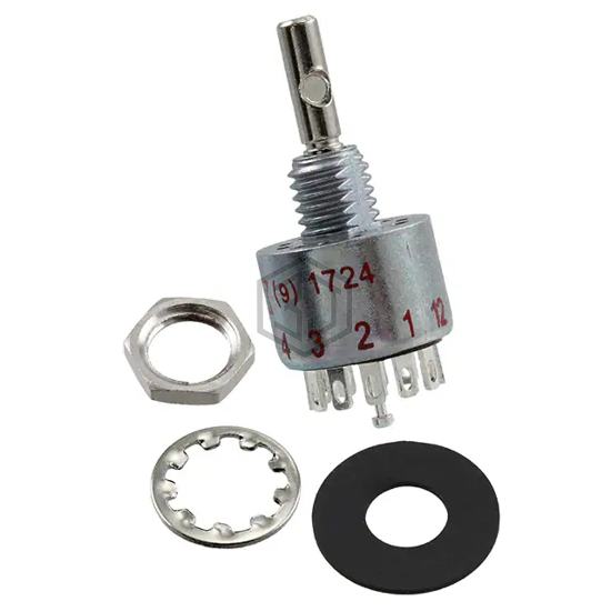 MC12L1NZQF - C&K - Rotary Switches