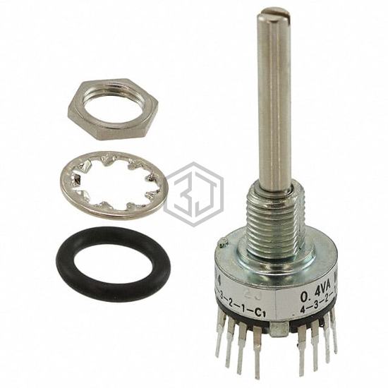 MRJE3404 - TE Connectivity ALCOSWITCH Switches - Rotary Switches