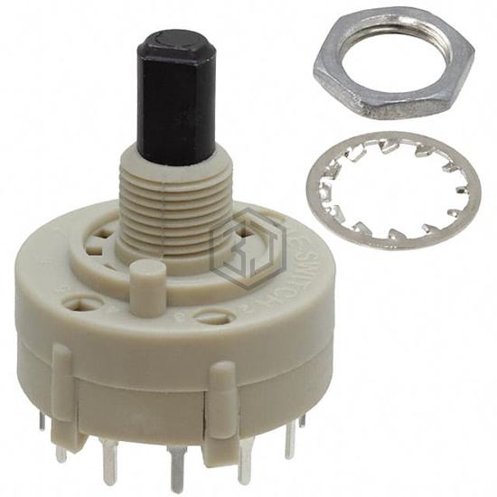 KC10A9.501NPS - E-Switch - Rotary Switches