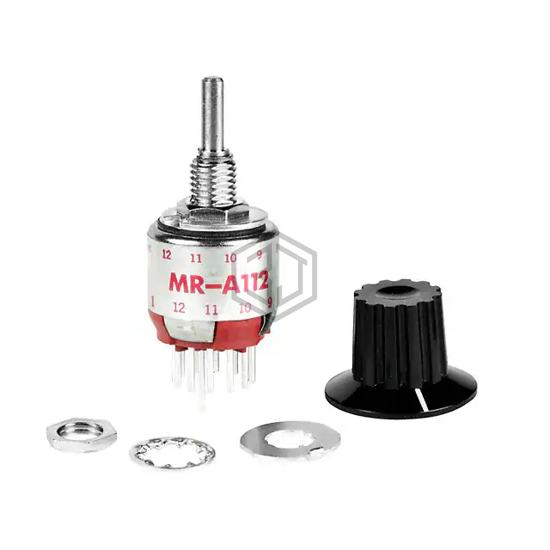 MRA112-A - NKK Switches - Rotary Switches