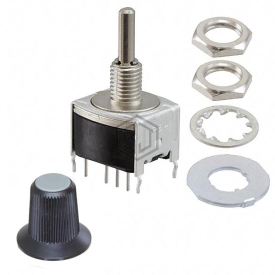 MRB14B-BH - NKK Switches - Rotary Switches