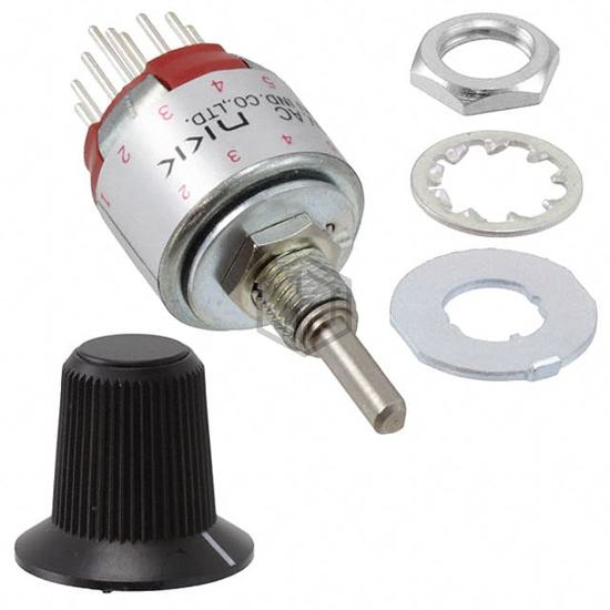 MRA206-BA - NKK Switches - Rotary Switches