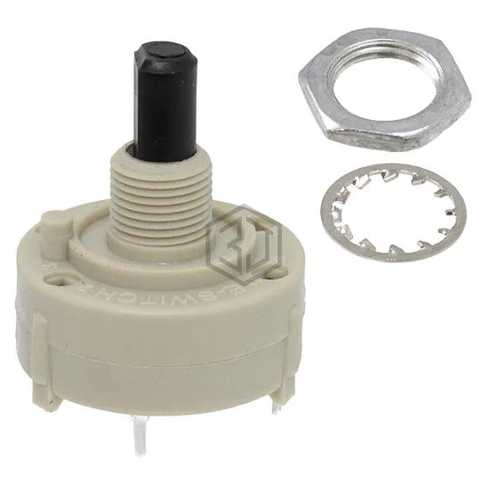 KC58A9.501NPS - E-Switch - Rotary Switches
