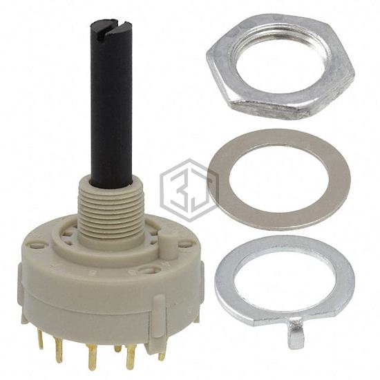 KC15B02NPFB31.5MM - E-Switch - Rotary Switches