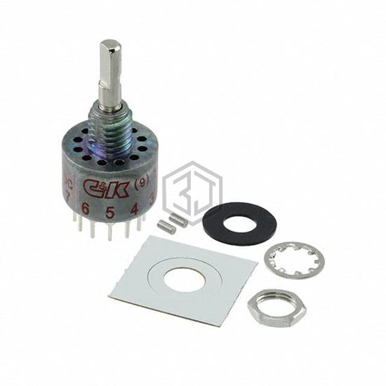 MC00L1NCQF - C&K - Rotary Switches