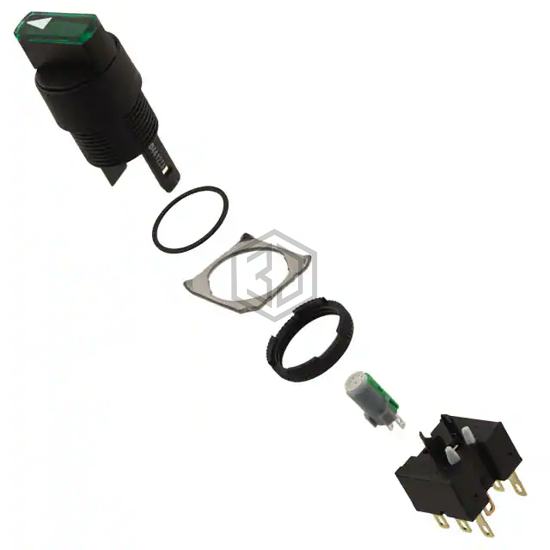 A165W-T3MG-24D-2 - Omron Automation and Safety - Selector Switches