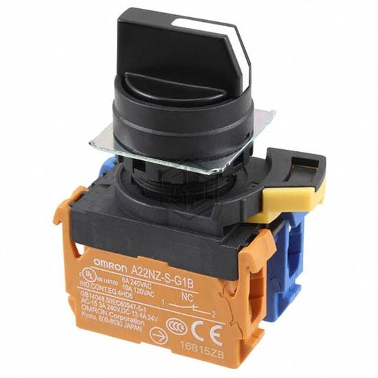 A22NS-3BM-NBA-G102-NN - Omron Automation and Safety - Selector Switches