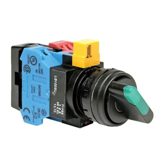 HW1F-2F10QD-G-120V - IDEC - Selector Switches
