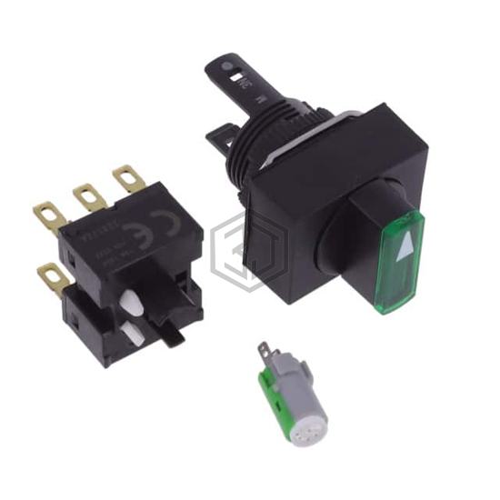 A165W-J3MG-24D-2 - Omron Automation and Safety - Selector Switches