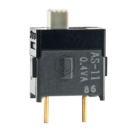 AS11AP - NKK Switches - Slide Switches