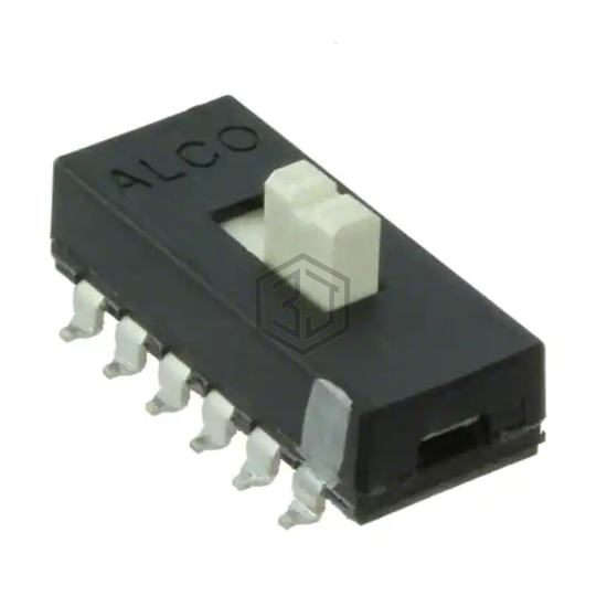1-1825010-8 - TE Connectivity ALCOSWITCH Switches - Slide Switches