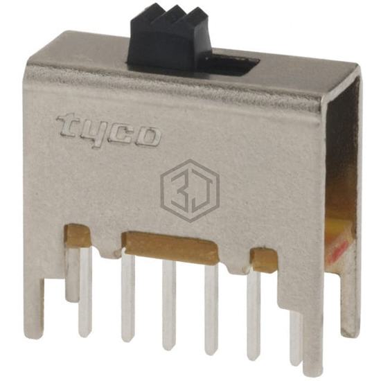 1825261-1 - TE Connectivity ALCOSWITCH Switches - Slide Switches