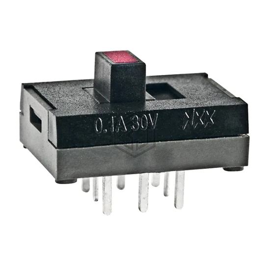 SS22SDP2LC - NKK Switches - Slide Switches