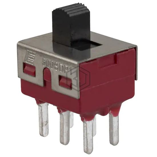 500SDP1S1M2QEA - E-Switch - Slide Switches