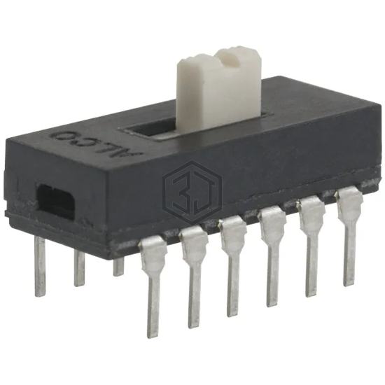 1-1825010-3 - TE Connectivity ALCOSWITCH Switches - Slide Switches