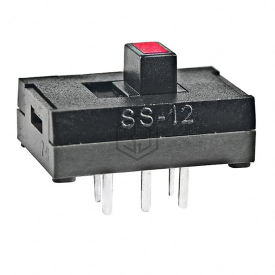 SS12SDP2LC - NKK Switches - Slide Switches