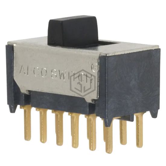 TSS41NGPC - TE Connectivity ALCOSWITCH Switches - Slide Switches