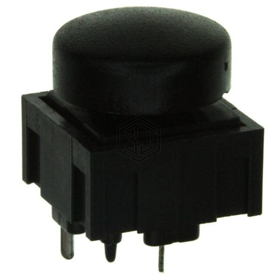 320.02E11.08BLK - E-Switch - Tactile Switches