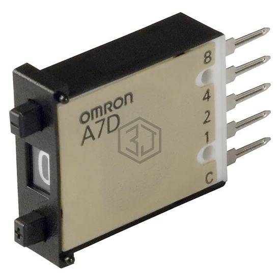 A7D-206-1 - Omron Electronics Inc-EMC Div - Thumbwheel Switches